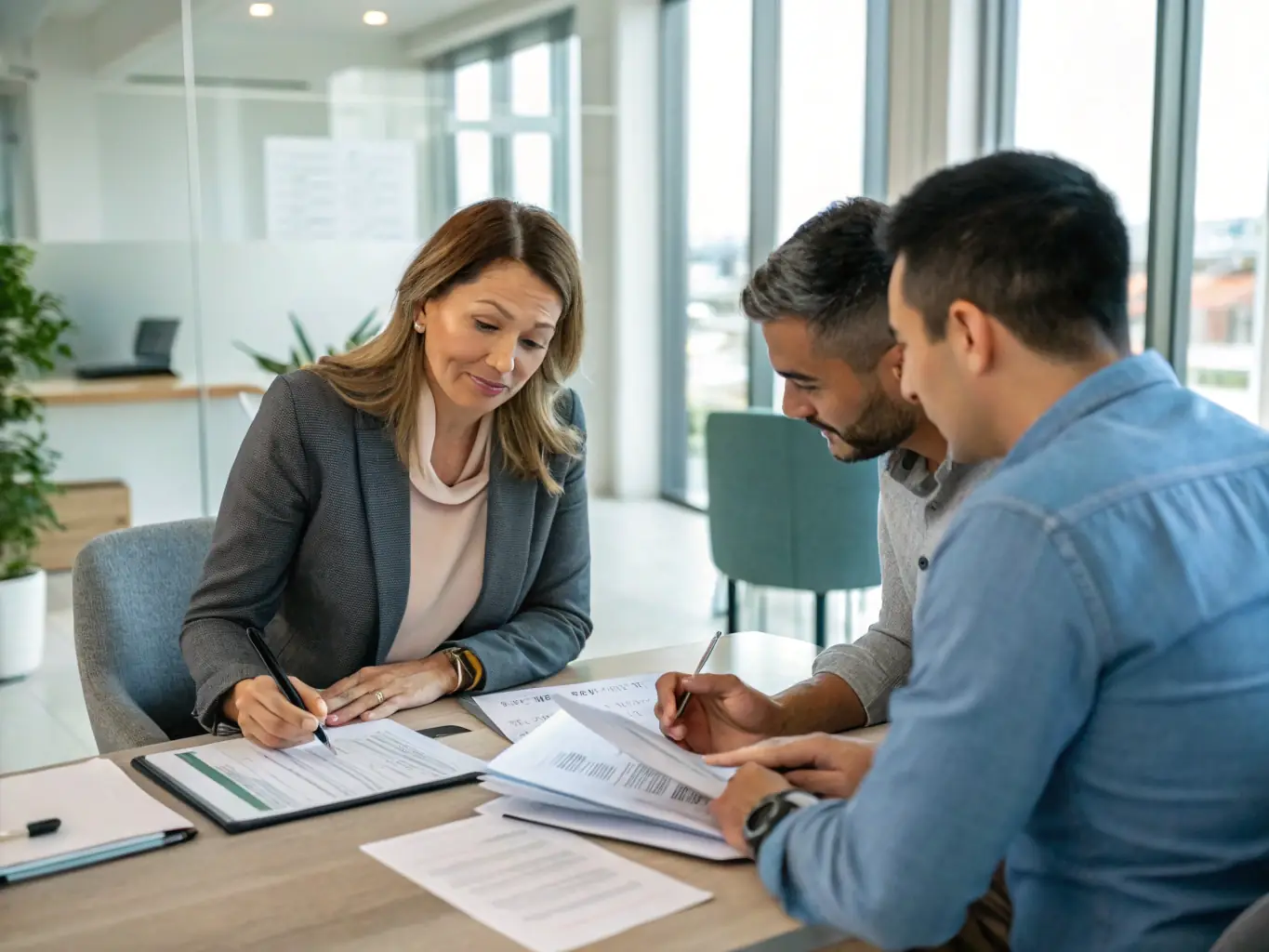 A business owner meeting with an accountant to discuss compliance requirements and strategies.